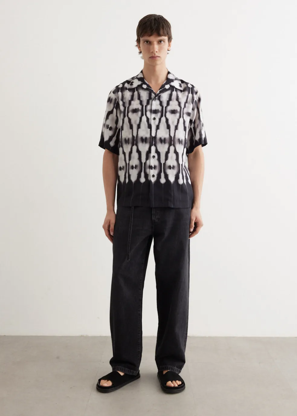 Ritual Silk Camp Collar Shirt