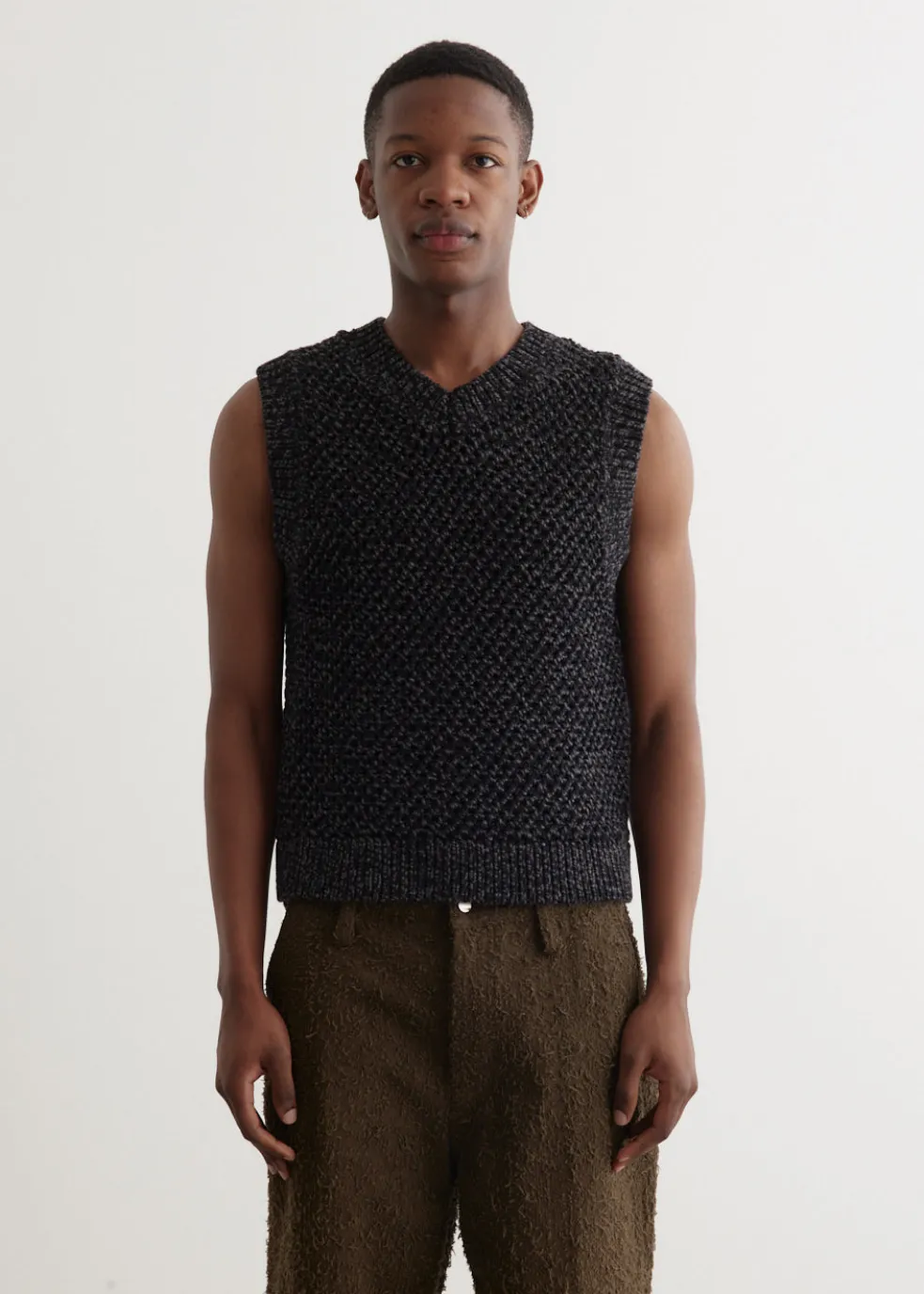 Rope Knit Vest