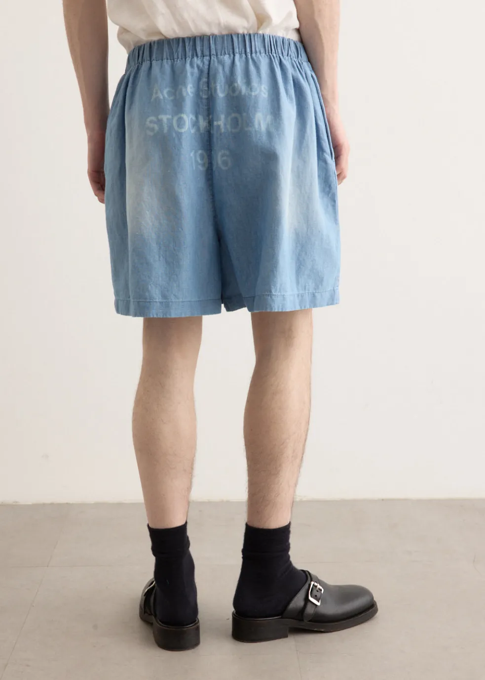 Ruxer Chambray Shorts
