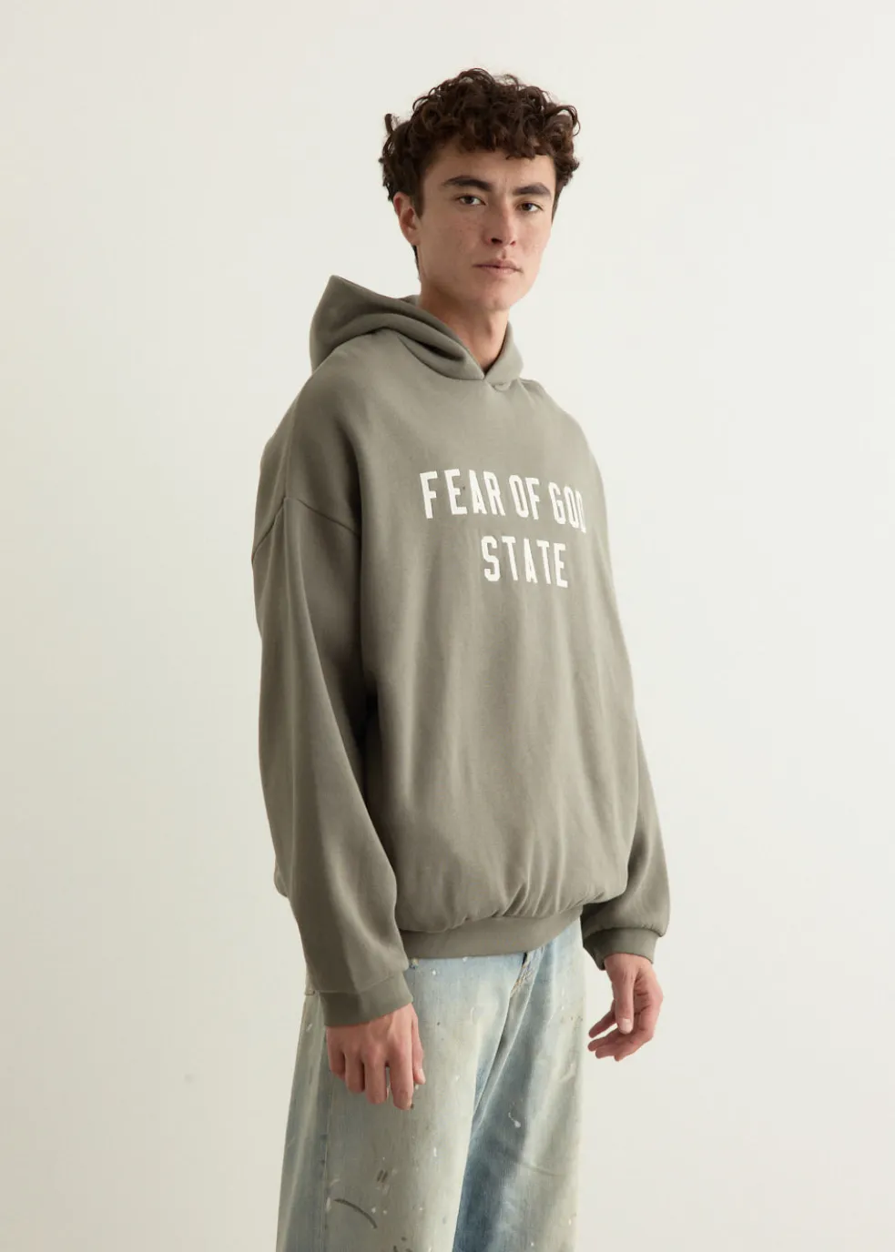 90s Fit Fleece Hoodie