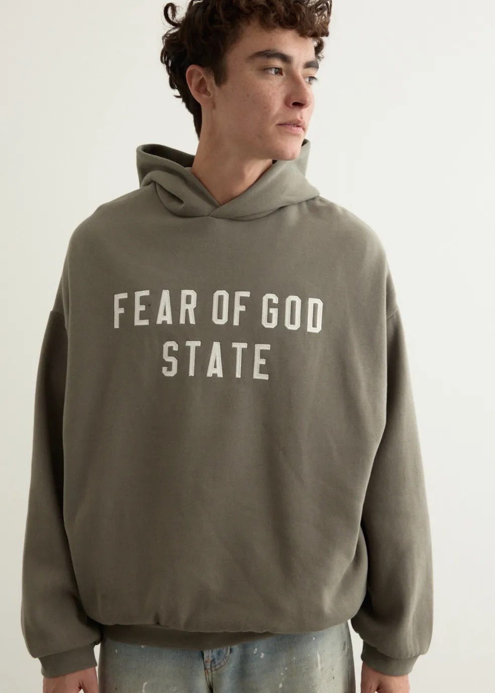 90s Fit Fleece Hoodie