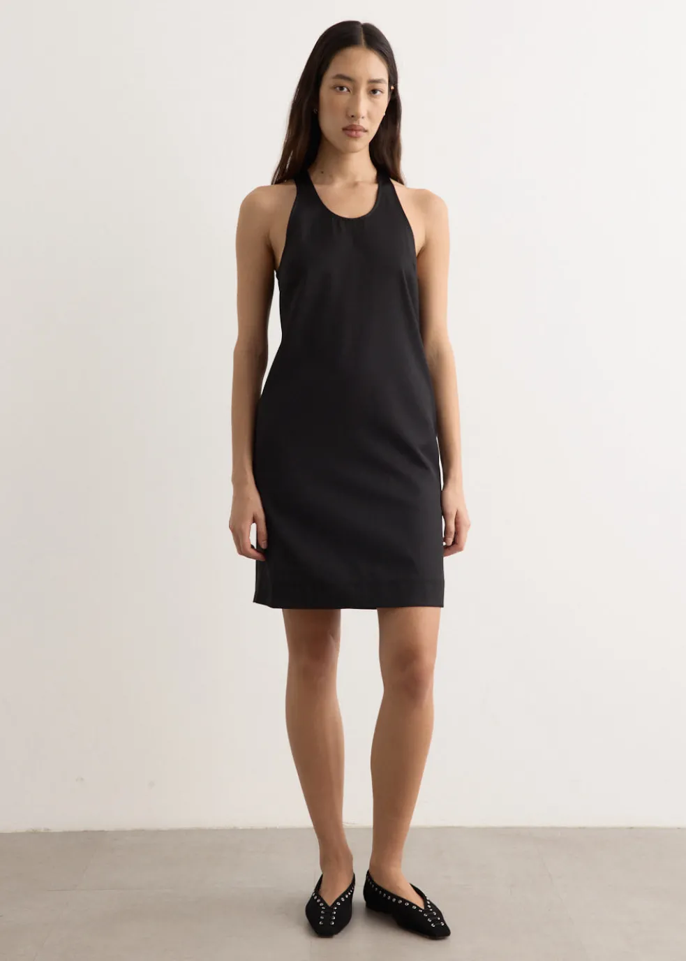 Scoop-Neck Dress