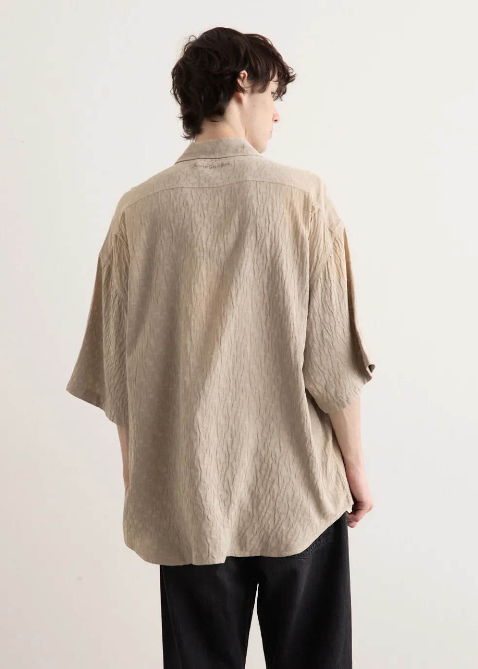 Setar Short Sleeve Monogram Shirt