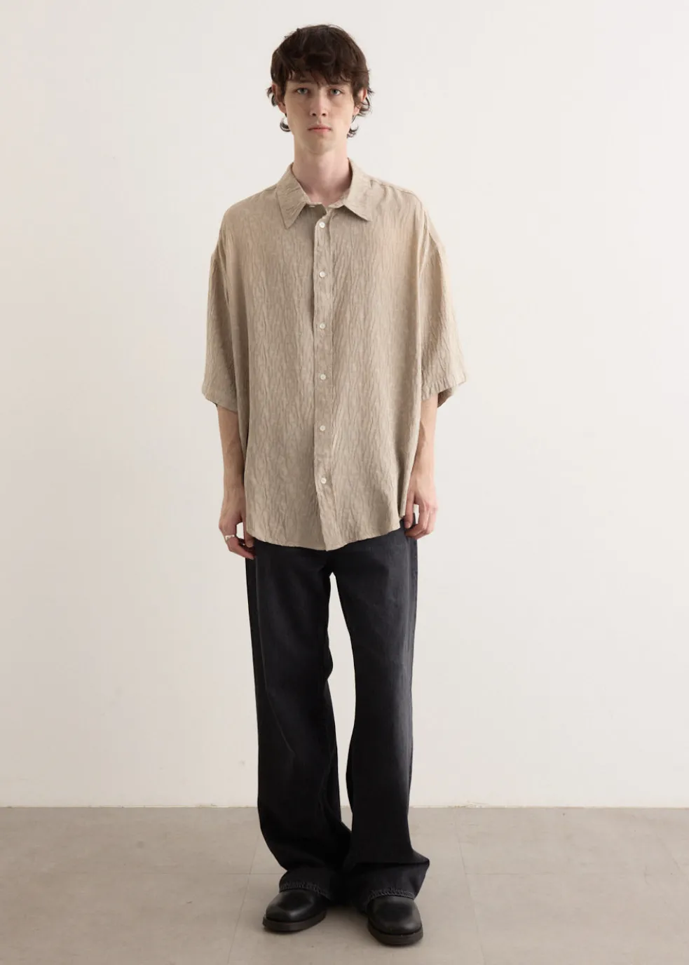 Setar Short Sleeve Monogram Shirt