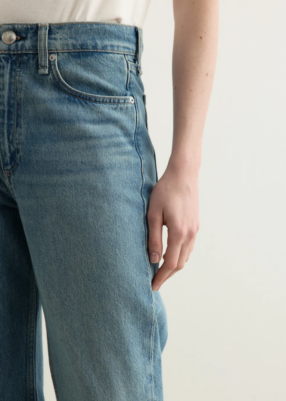 Shea High Rise Ankle Straight Jeans