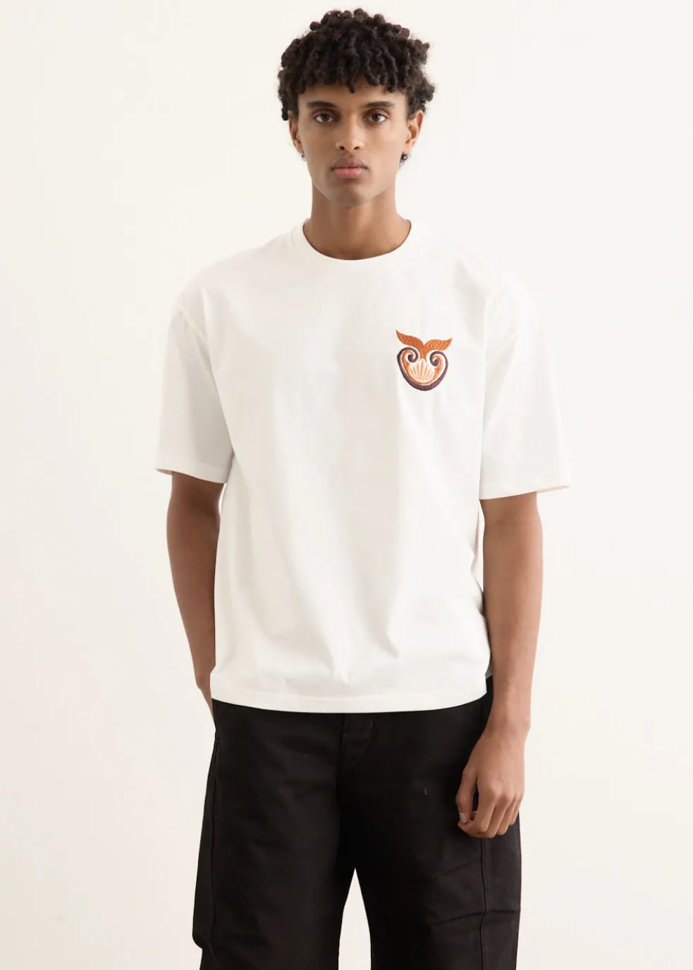 Shell Embroidered T-Shirt