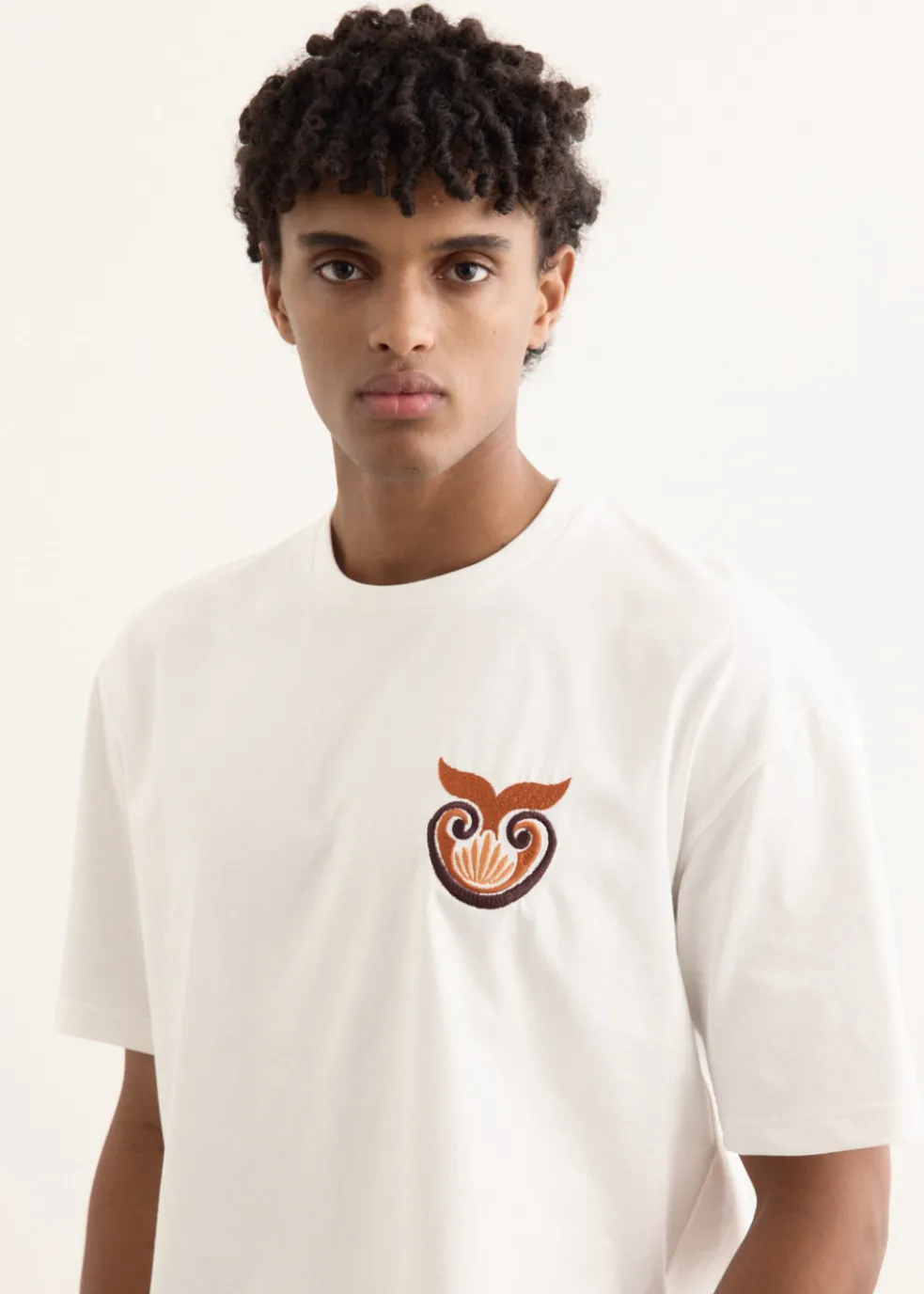 Shell Embroidered T-Shirt