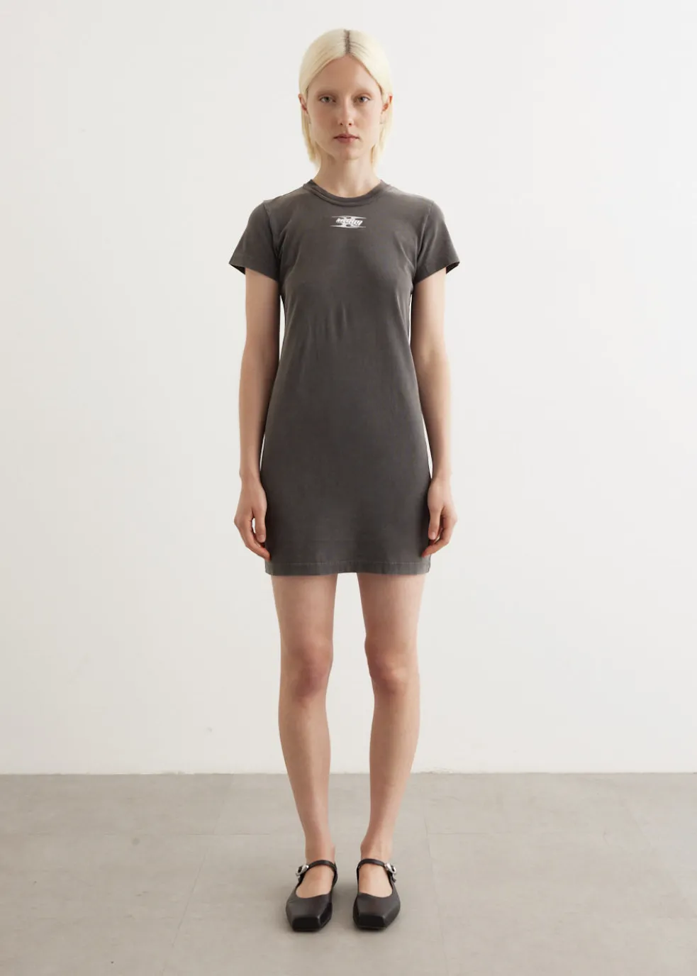 Shrunken T-Shirt Mini Dress