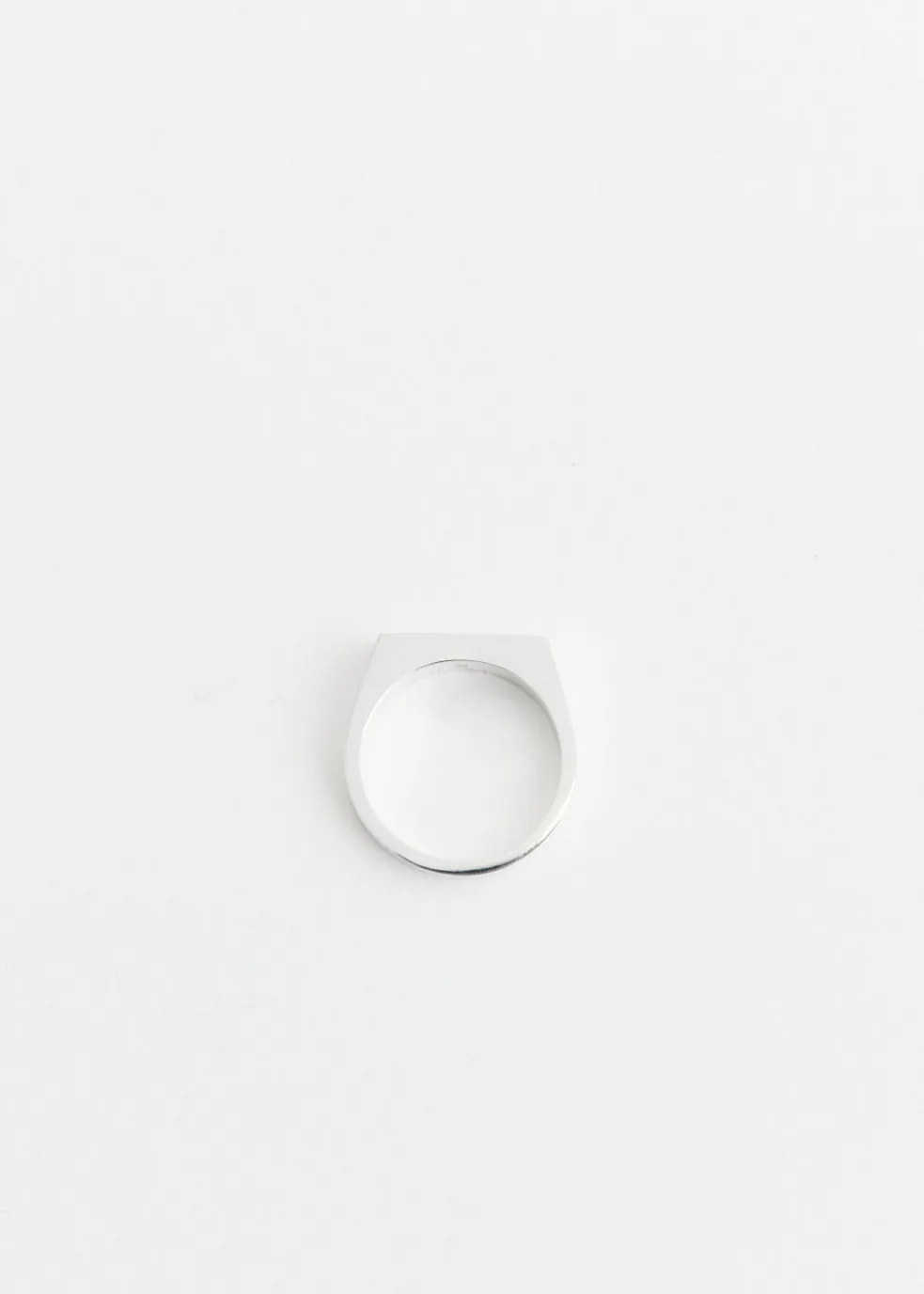 Signet Narrow Rectangle Ring