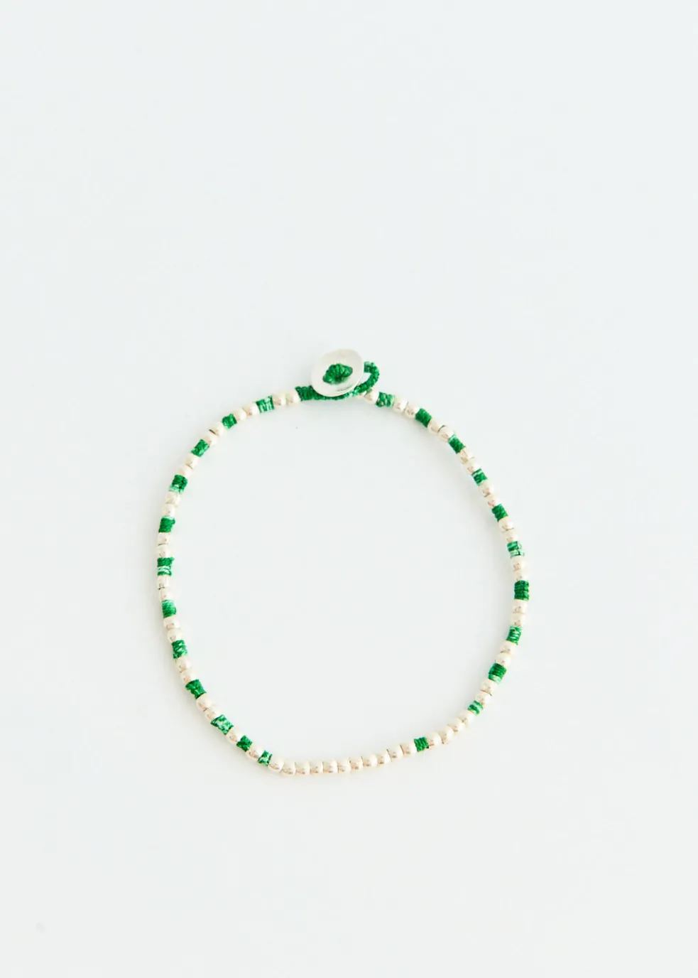 Silver Beads Bracelet