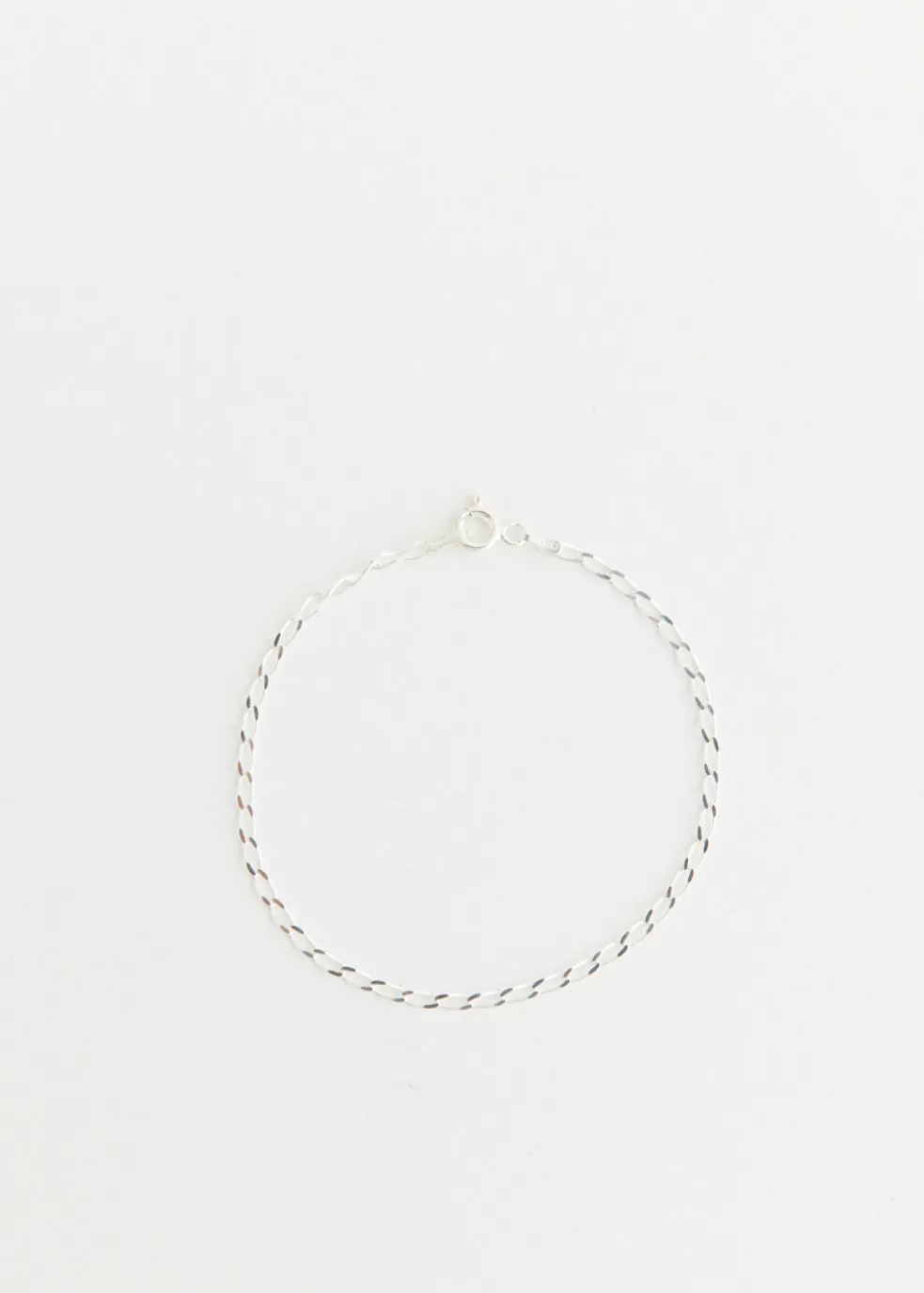 Silver Classic Chain Bracelet