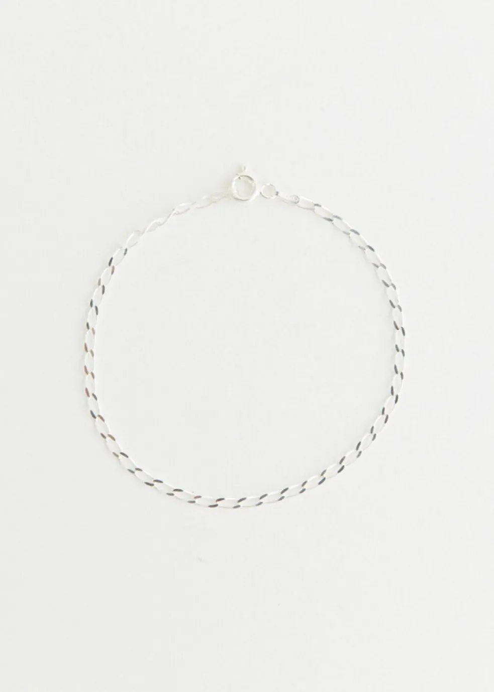 Silver Classic Chain Bracelet