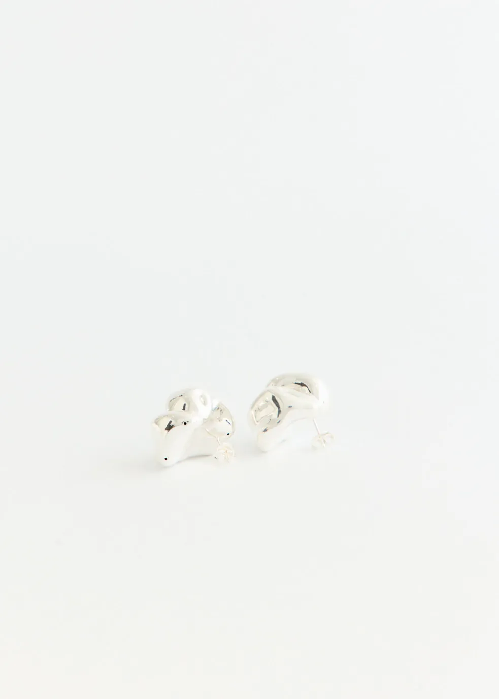 Silver Mass Earrings