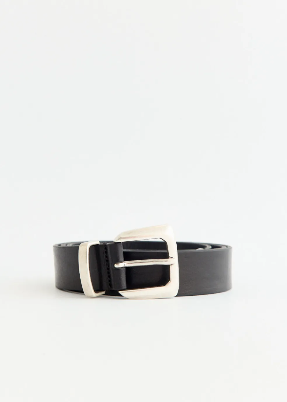 Simple Square Buckle Belt