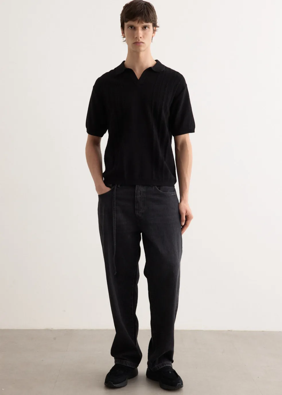 Skipper Polo Short Sleeve Sweater