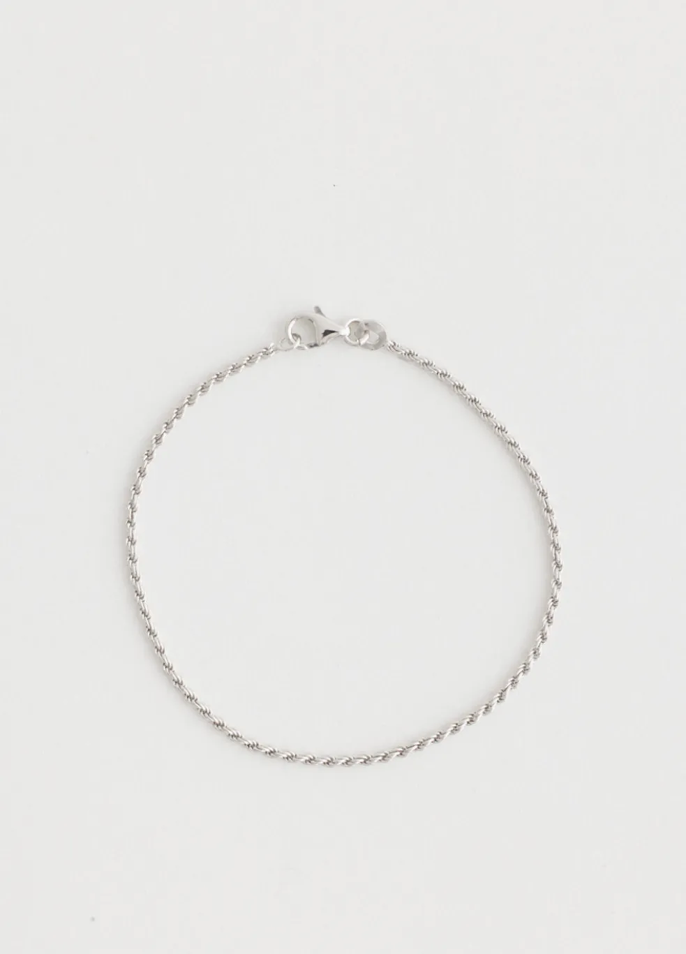 Slim Rope Chain Bracelet