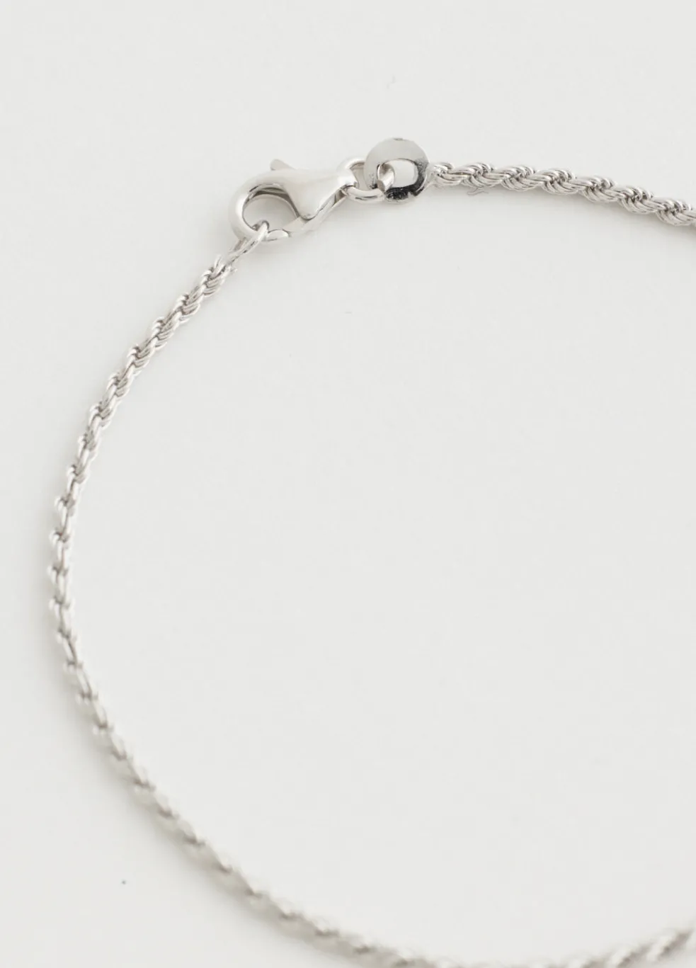 Slim Rope Chain Bracelet