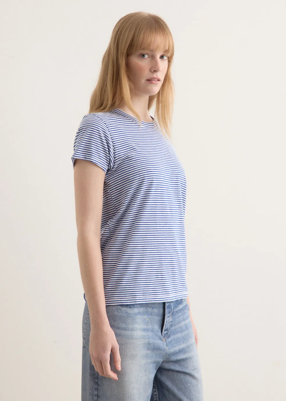 Slub Stripe T-Shirt