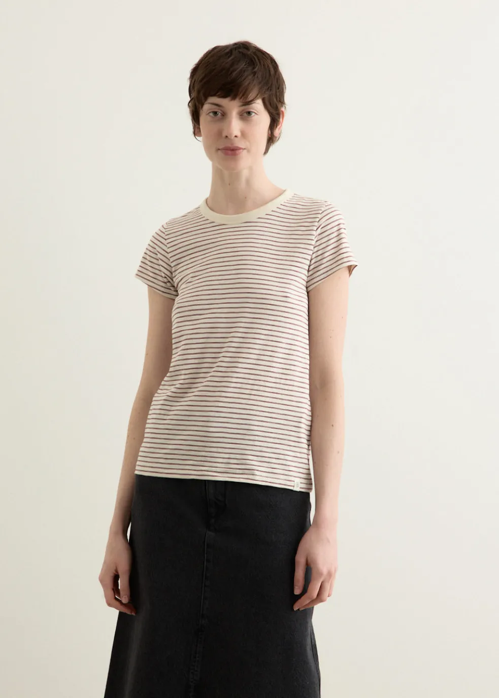 Slub Stripe T-Shirt