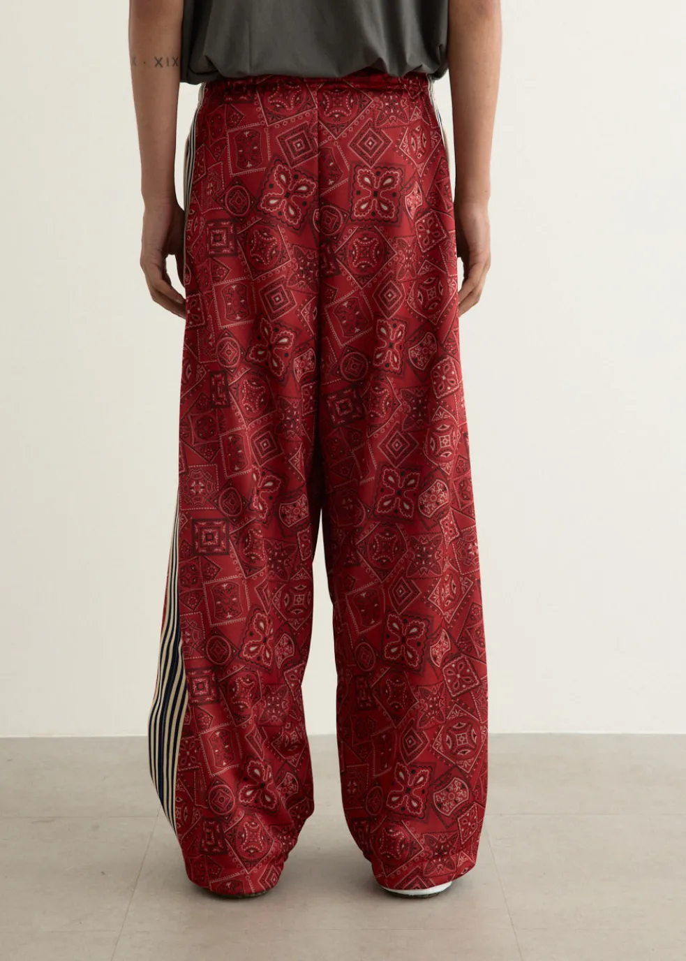 Smooth Jersey COOKIE Bandanna Baggy Track Pants