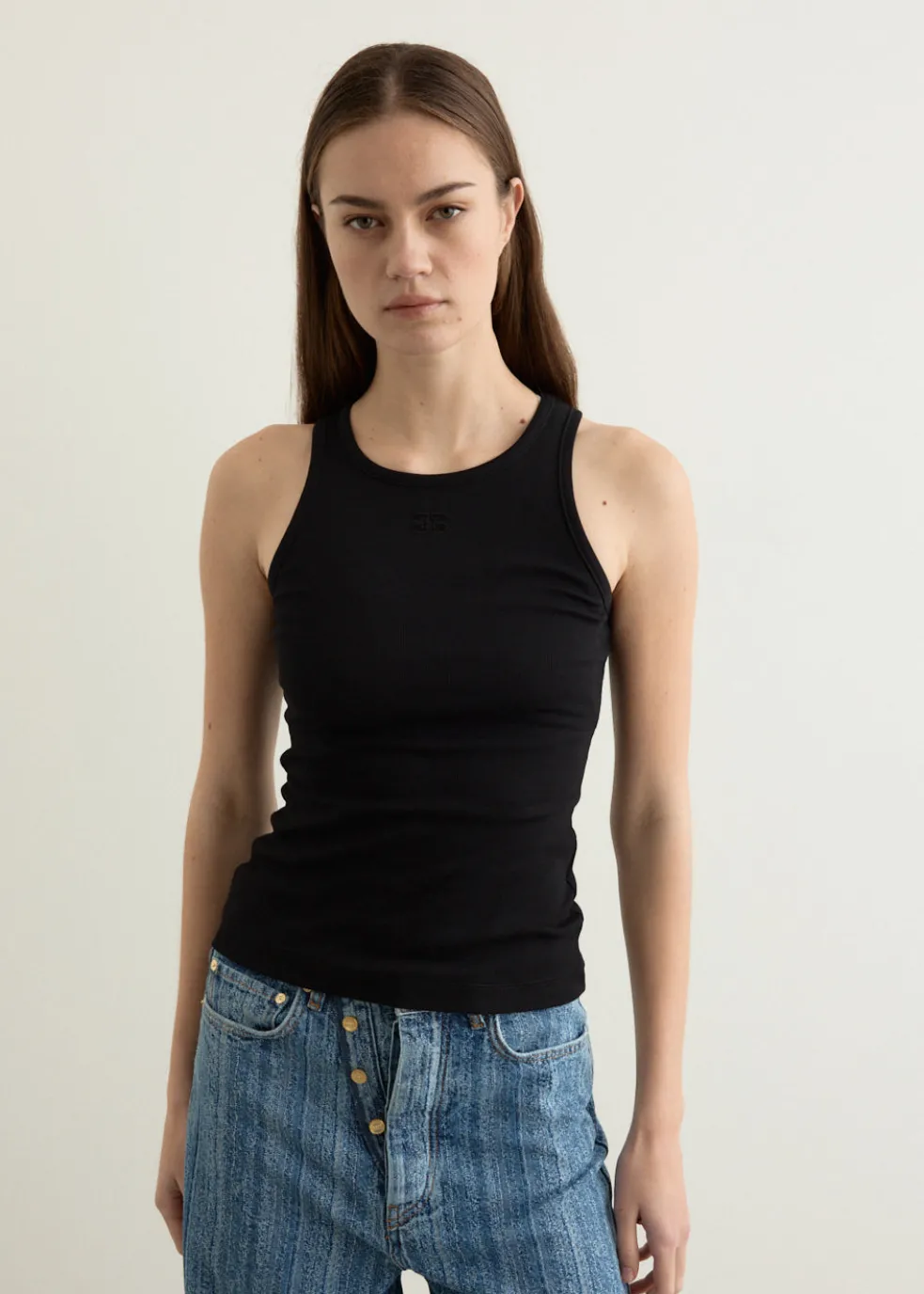 Soft Cotton Rib Tank Top