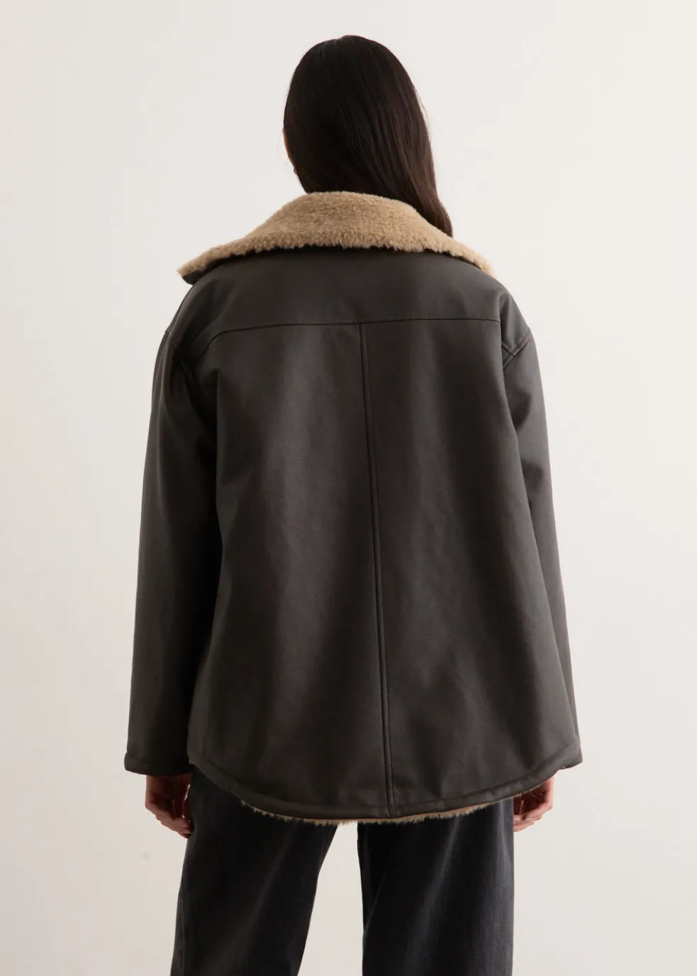 Spirit Faux Shearling Liner Jacket