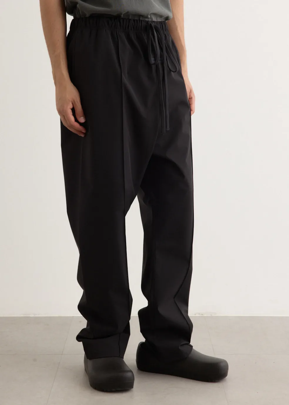 Sporty Nylon Relaxed Trackpant