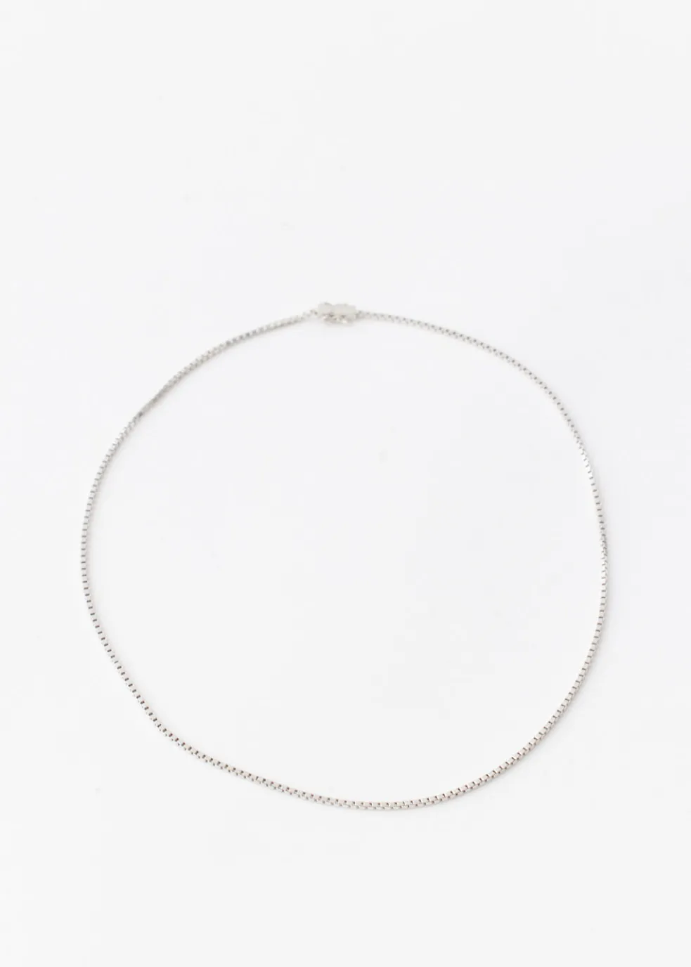 Square Chain Necklace 20.5"