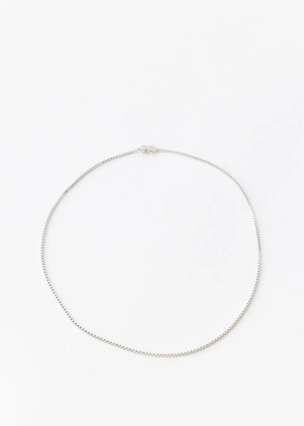 Square Chain Necklace 20.5