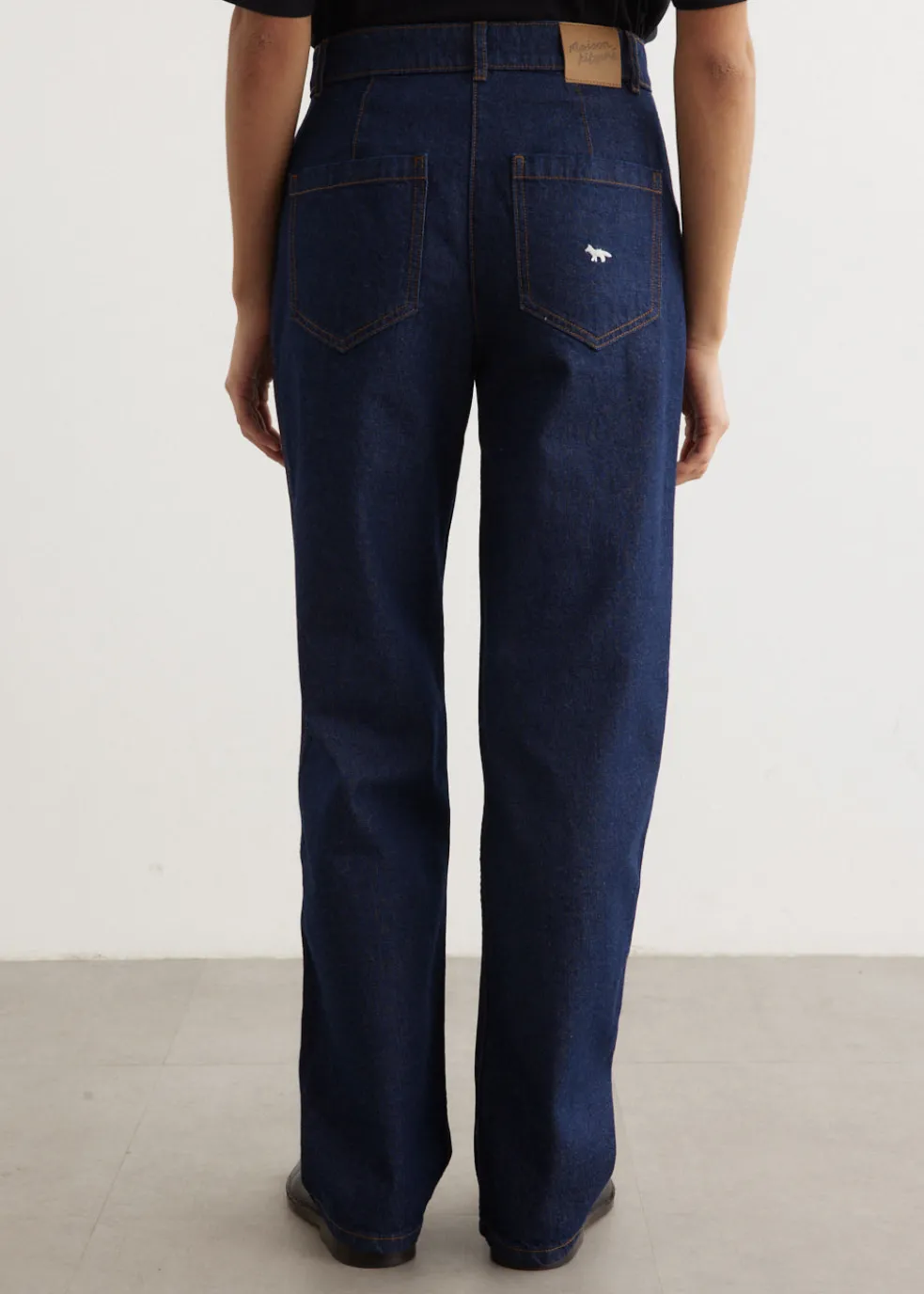 Straight Denim Jeans