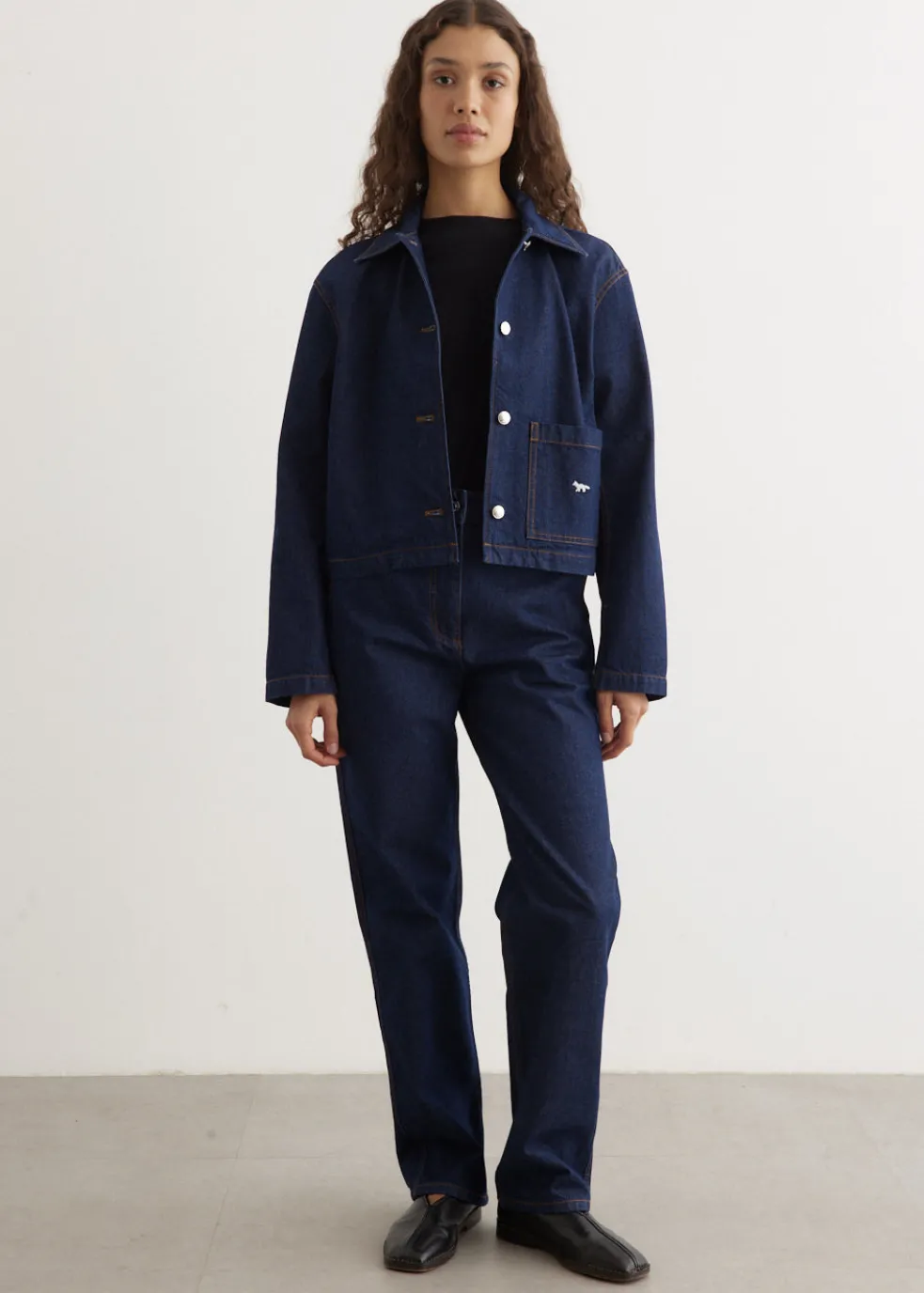 Straight Denim Jeans