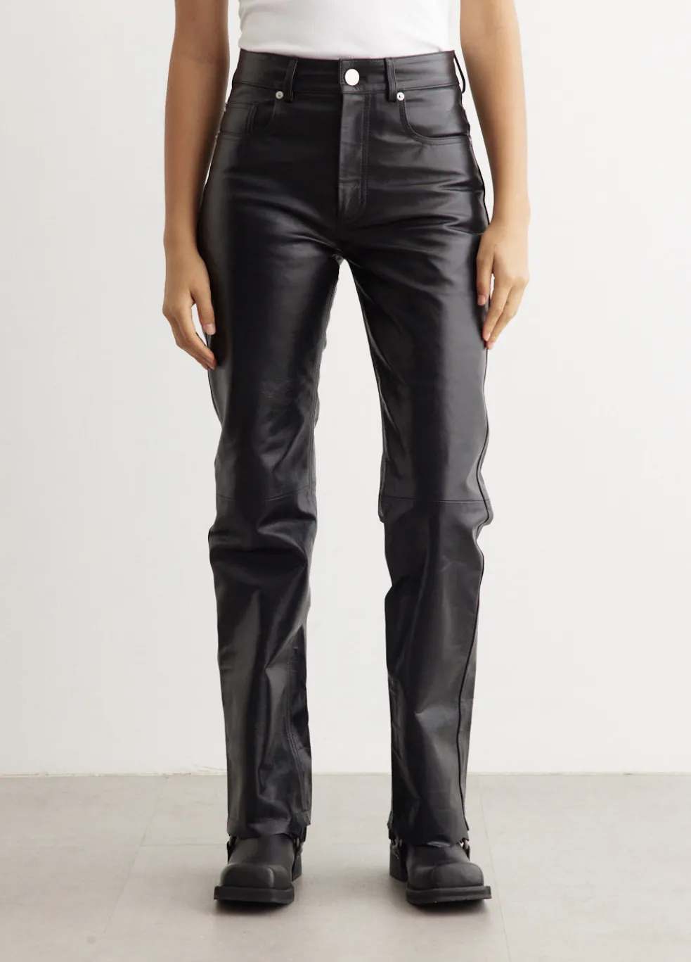 Straight Fit Trousers