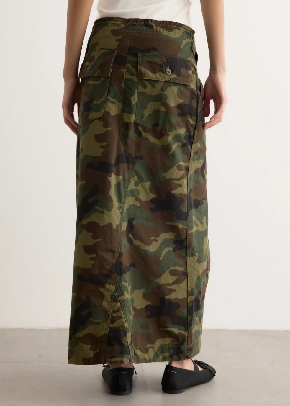 String Fatigue Skirt