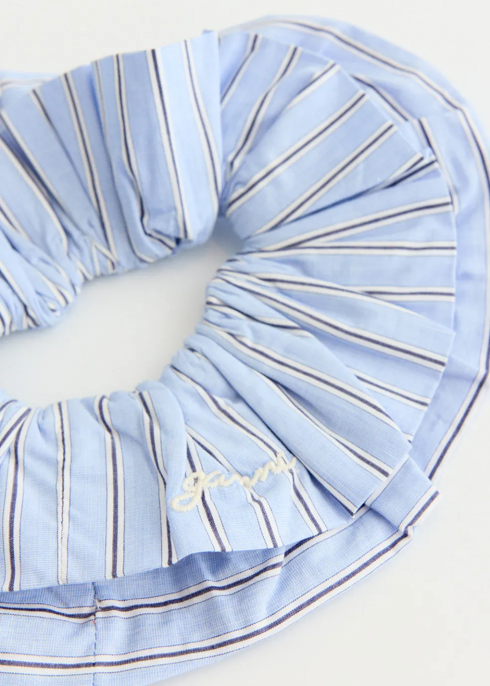 Stripe Cotton Scrunchie