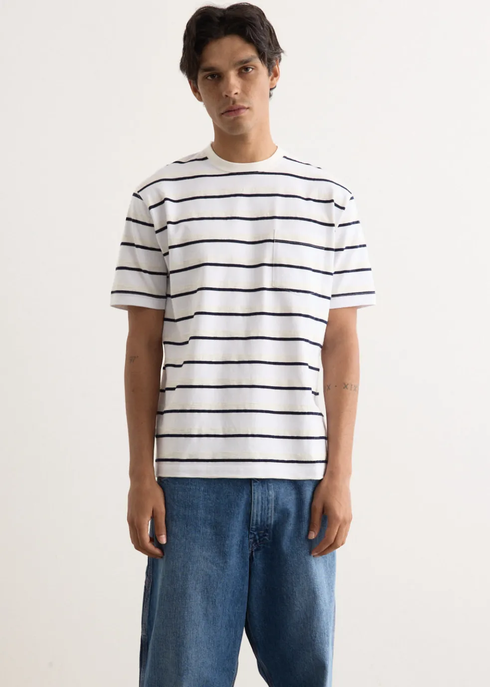 Stripe Pocket T-Shirt