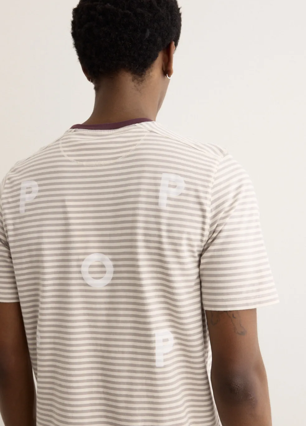 Striped Logo T-Shirt