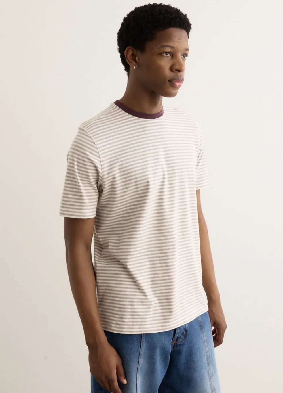 Striped Logo T-Shirt