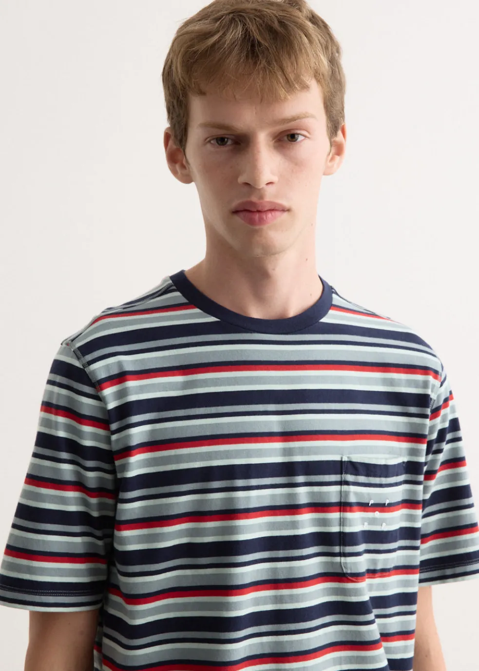 Striped Pocket T-Shirt