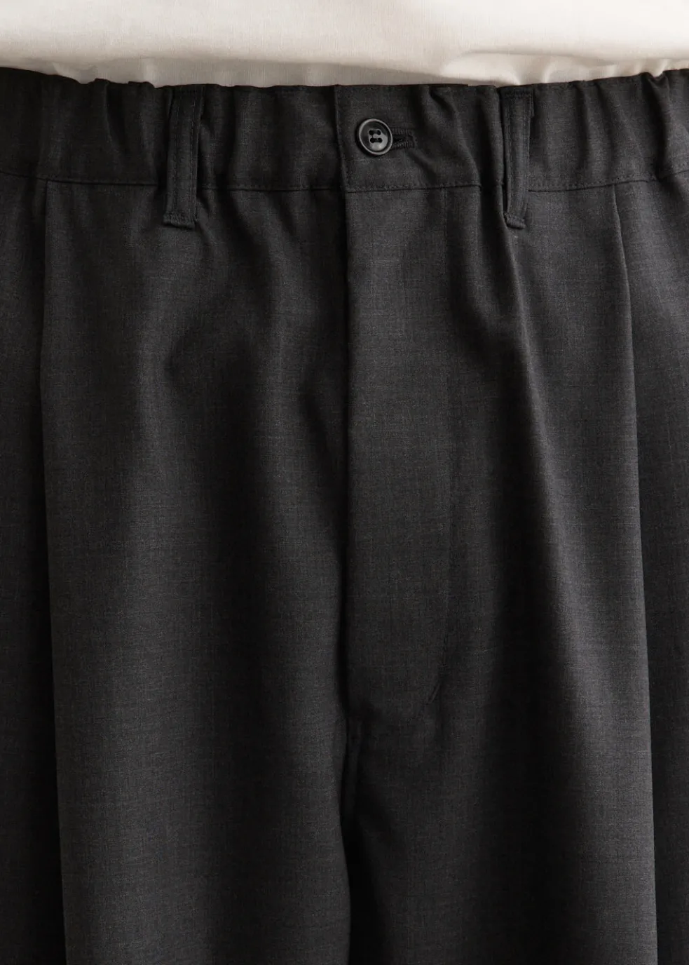 Summer Wool Wide Pants