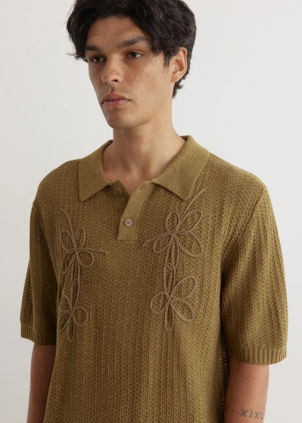 Surveillance Embroidered Polo