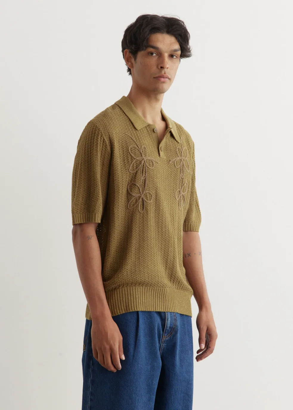 Surveillance Embroidered Polo