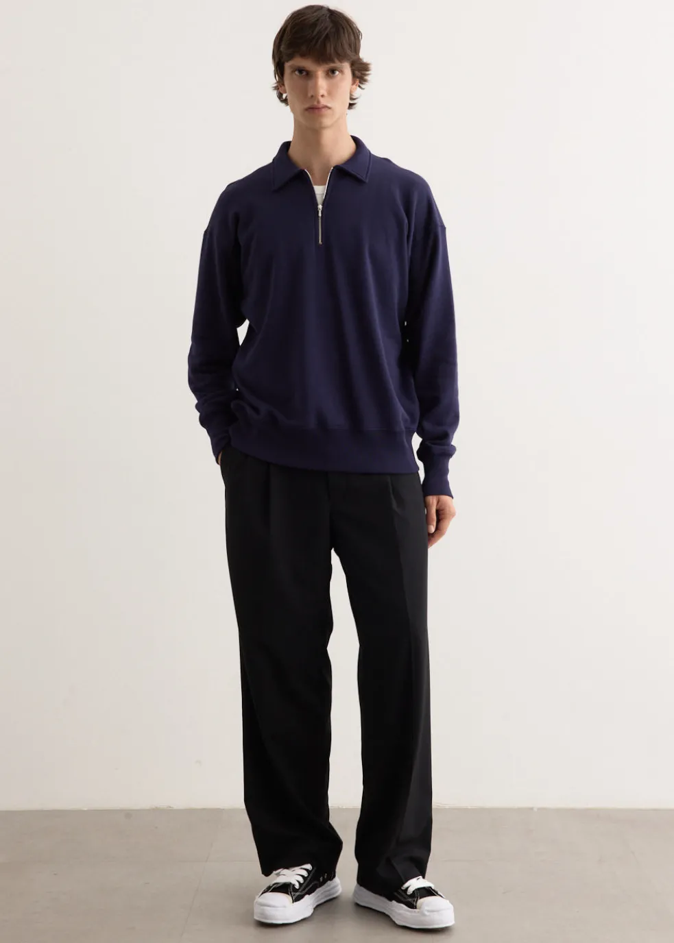 Suvin Sweat Halfzip Pullover