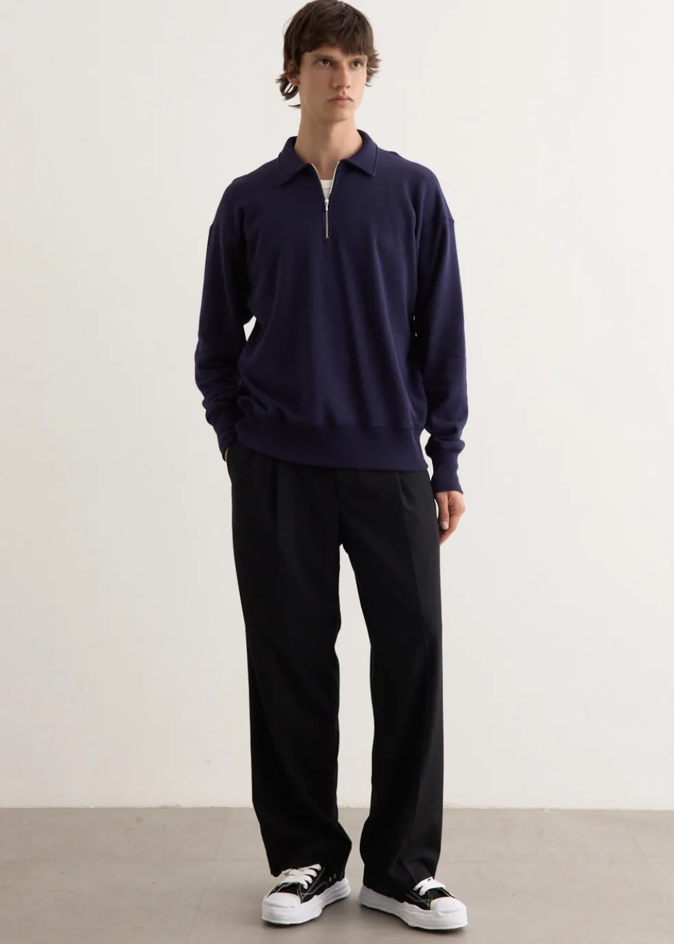 Suvin Sweat Halfzip Pullover