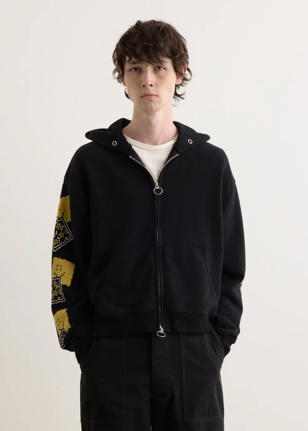 SWT Knit ZIP-UP GYM Parka (PECKISH RAINBOWY)