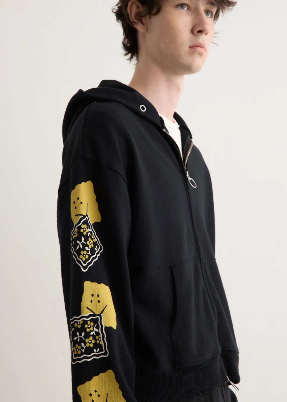 SWT Knit ZIP-UP GYM Parka (PECKISH RAINBOWY)