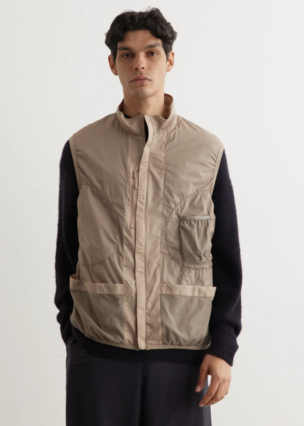 Tech Reversible Wind Shield Vest Jacket