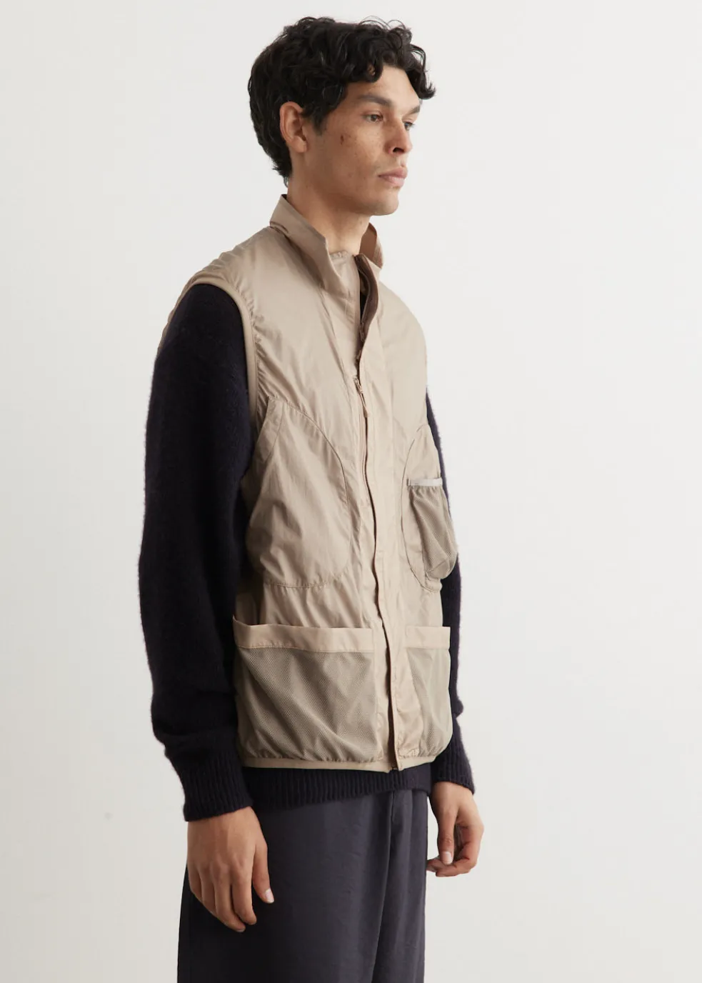 Tech Reversible Wind Shield Vest Jacket