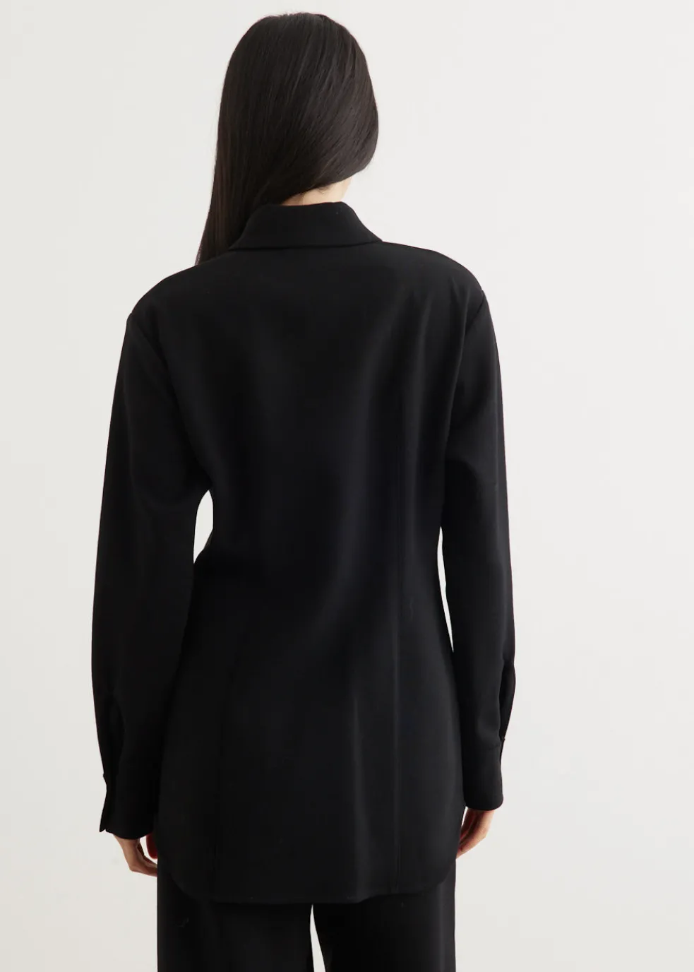 Tense Wool Double Cloth Shirt