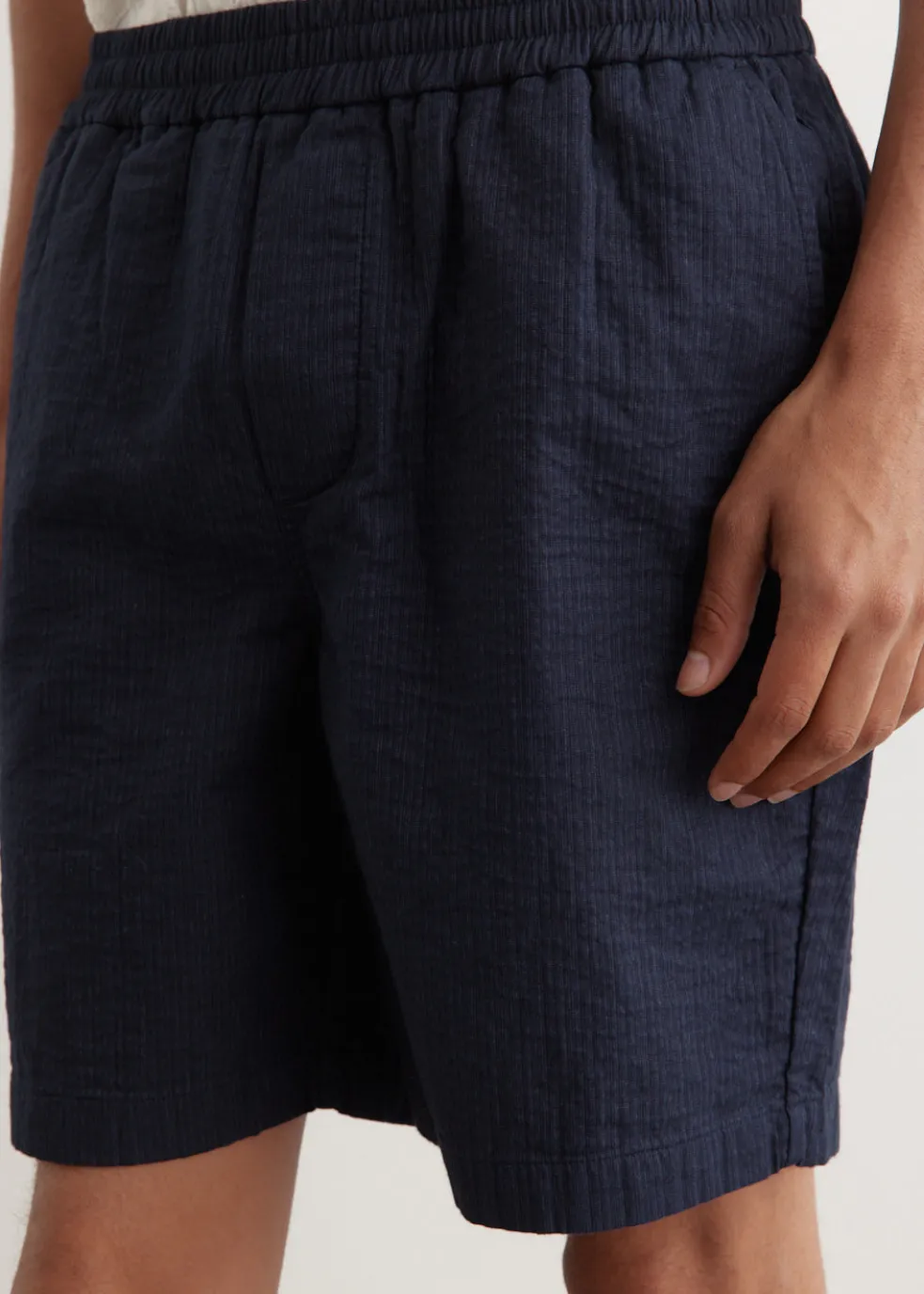 Textured Smokestack Shorts