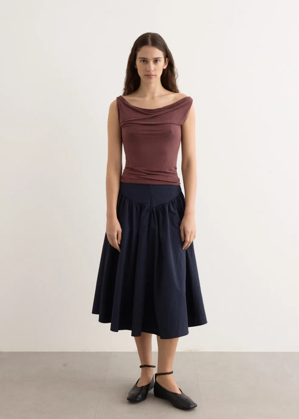 The Deba Midi Skirt
